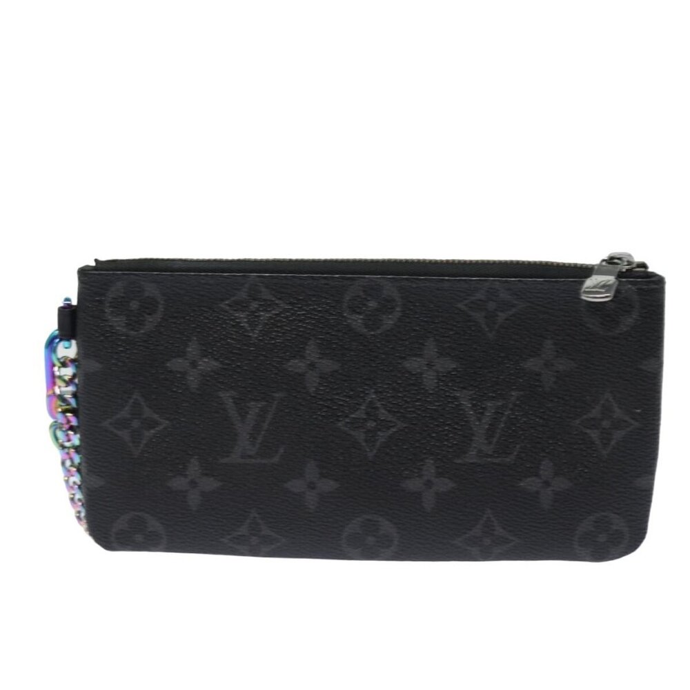 LOUIS VUITTON Monogram Eclipse Fragment iPhone Case M64433 LV Auth 82480 - Picture 2 of 16